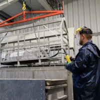 Hőcserélő lemez kémiai tisztítása